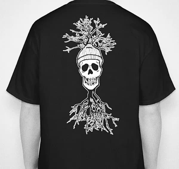 Long Autumn Limited Tee back